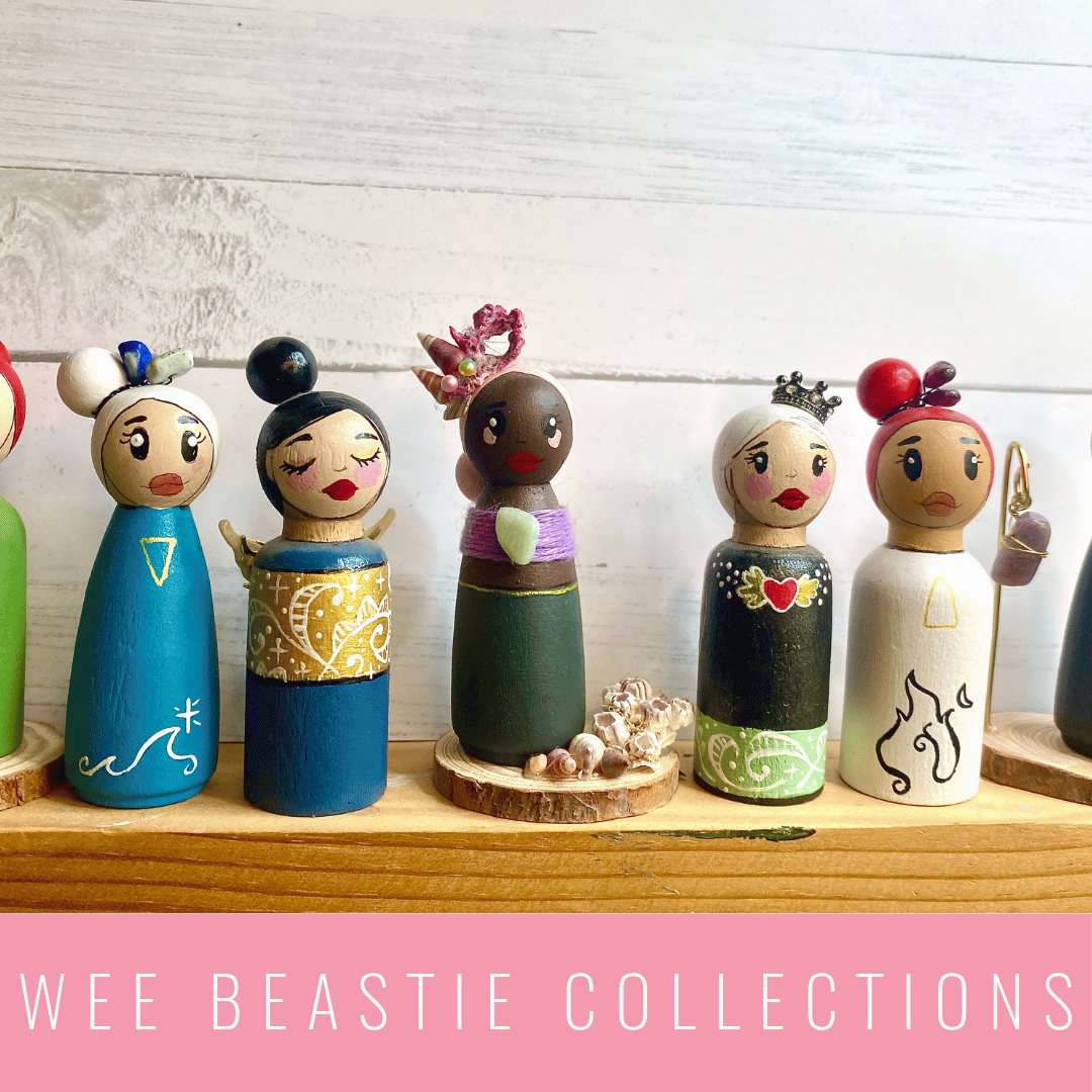 WEE BEASTIES | COLLECTABLE HAND-PAINTED WOODEN DOLLS
