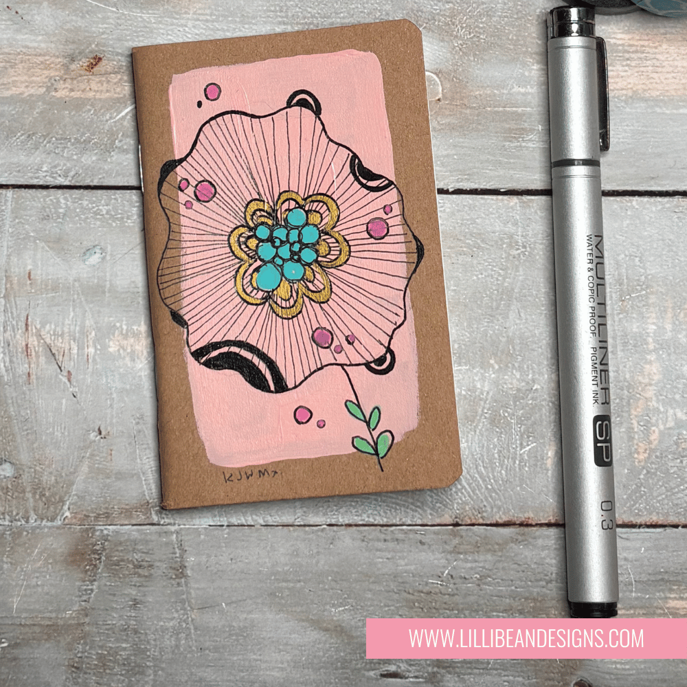 FLORAL & BOTANICAL NOTEBOOK | Original Art Journal