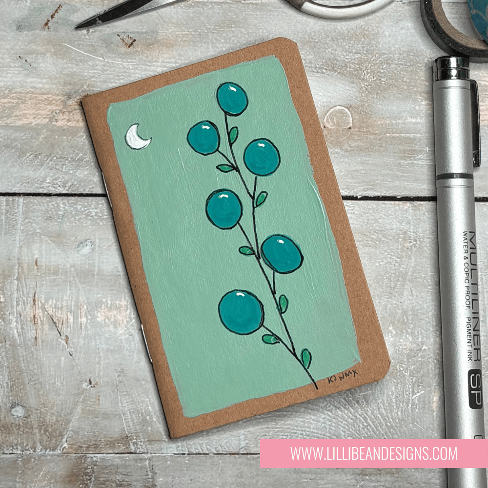 FLORAL & BOTANICAL NOTEBOOK | Original Art Journal