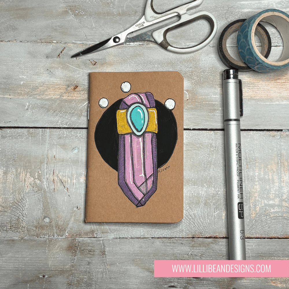 HANDPAINTED MAGICAL NOTEBOOKS | Original Art Journal
