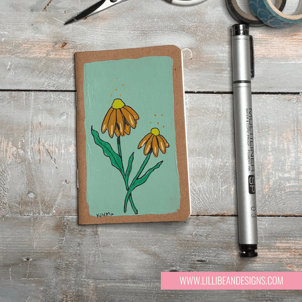 FLORAL & BOTANICAL NOTEBOOK | Original Art Journal