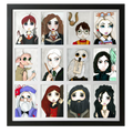 HOGWARTS ART CARDS