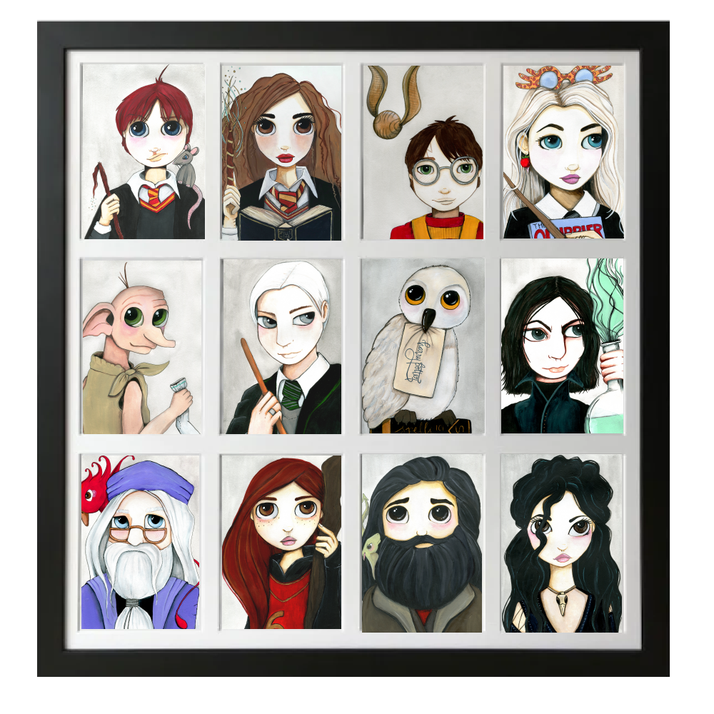 HOGWARTS ART CARDS