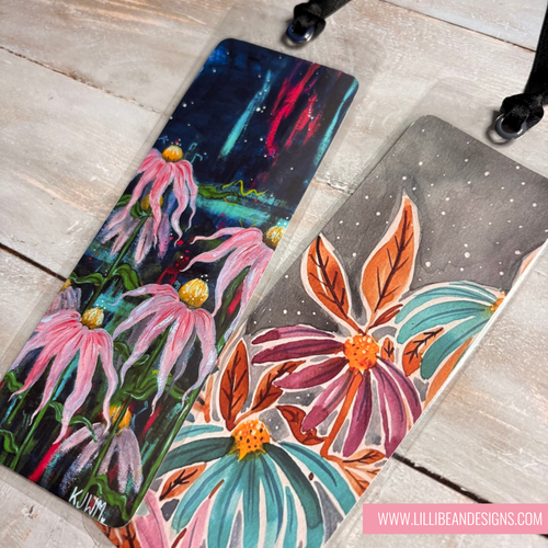 LILLIBEAN ART BOOKMARK BUNDLE | SET OF 3 LAMINATED BOOKMARKS
