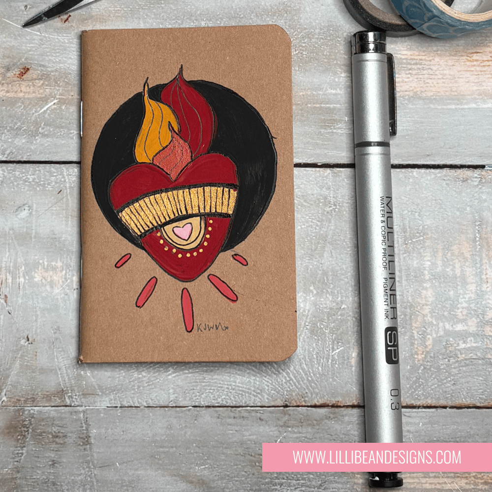 HANDPAINTED MAGICAL NOTEBOOKS | Original Art Journal