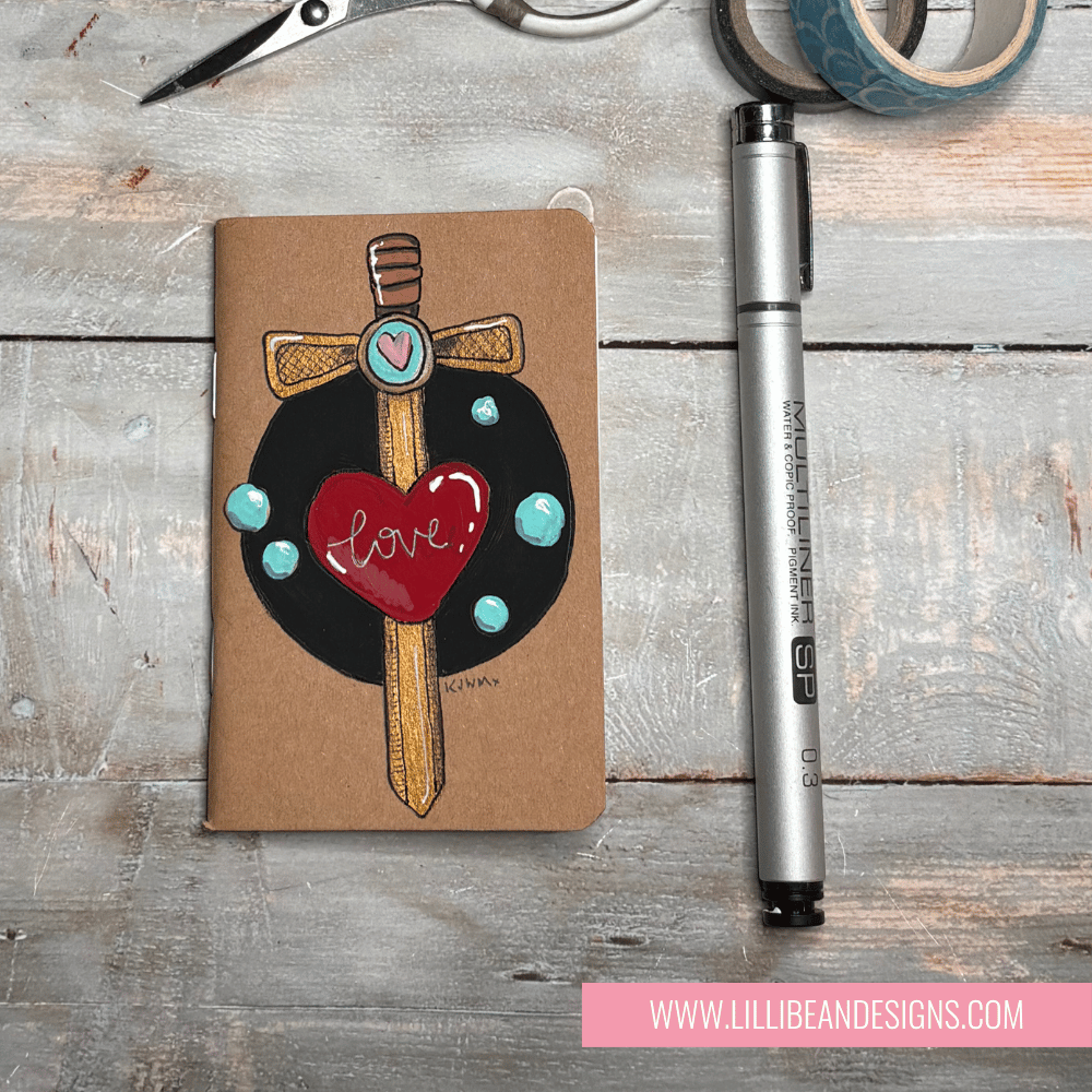 HANDPAINTED MAGICAL NOTEBOOKS | Original Art Journal