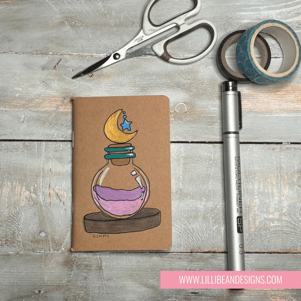 HANDPAINTED MAGICAL NOTEBOOKS | Original Art Journal