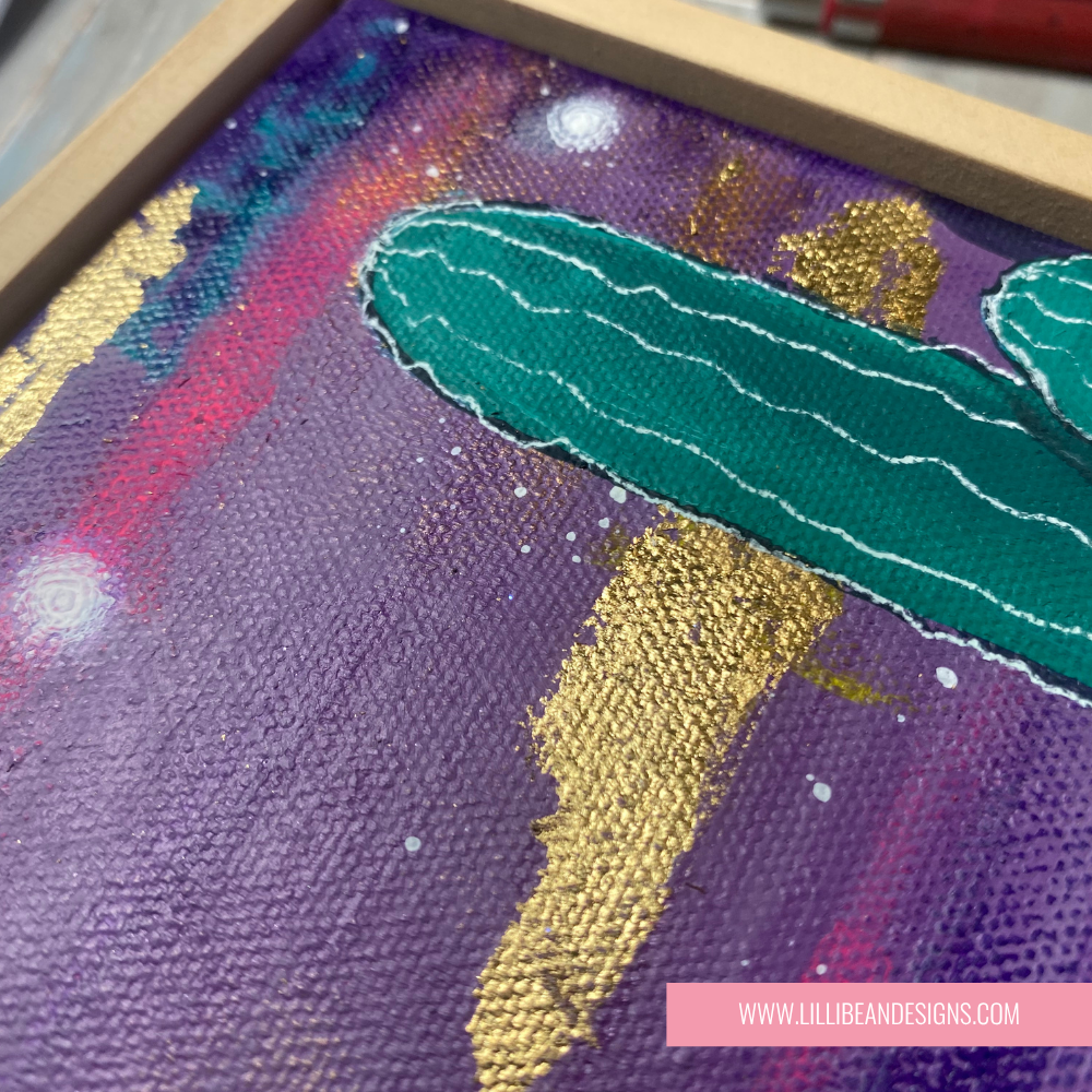 close up of desert dreams moonscape