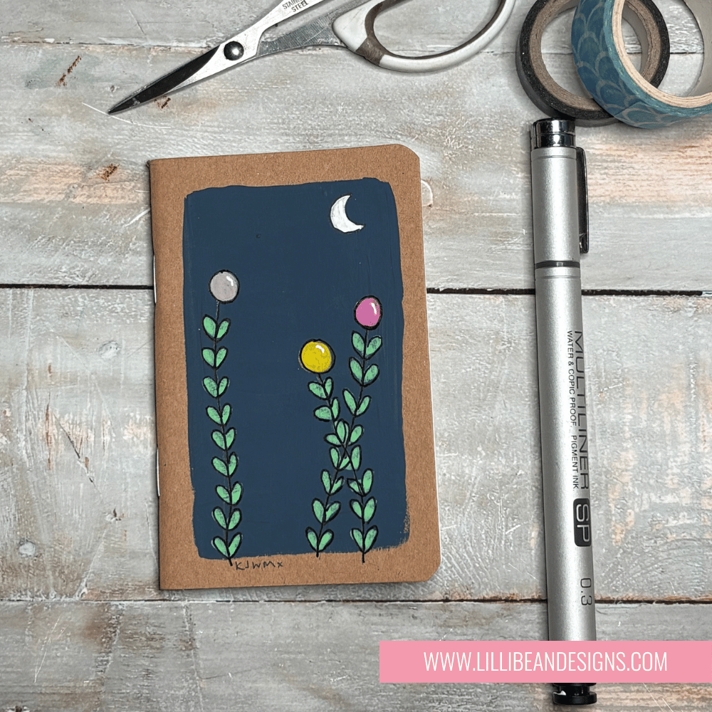 FLORAL & BOTANICAL NOTEBOOK | Original Art Journal