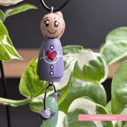 WEE SPRITES PLANT DECOR | WHIMSICAL ART GUIDE WITH CRYSTAL