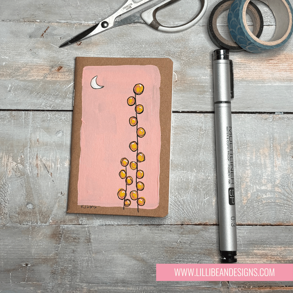 FLORAL & BOTANICAL NOTEBOOK | Original Art Journal