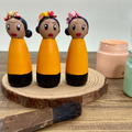Frida Wee Beastie | Hand-Painted Collectible Art Doll